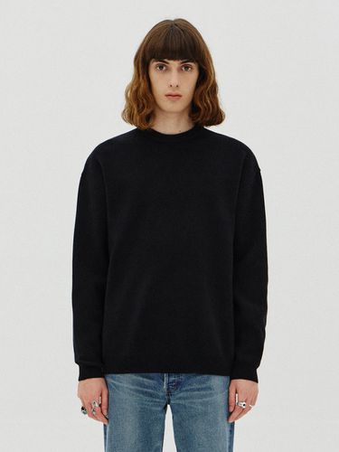 Oversized Knit Sweater_Black - V2 - Modalova