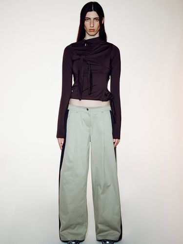 Cargo Baggy Pants_Beige - OPEN YY - Modalova