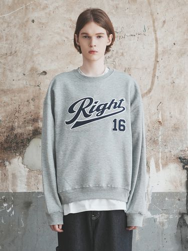 All Over Sweatshirt [Gray] - WAAR FOR MEN - Modalova