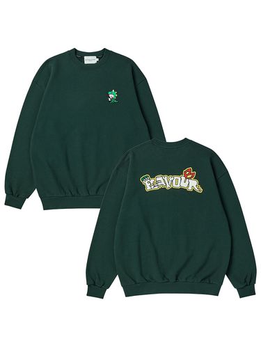 BC X Town Logo Sweatshirt_Deep Green - beyondcloset - Modalova