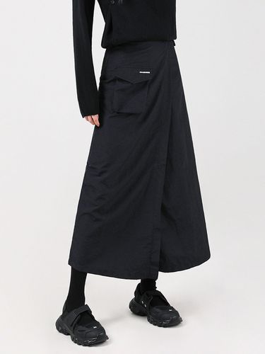 Greta Pocket Wrap Skirt_Black - AVANDRESS - Modalova