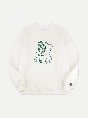 Oversized Racket Mask Sweatshirt - AMBLER - Modalova