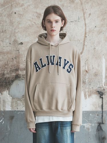 All Over Hoodie [Beige] - WAAR FOR MEN - Modalova