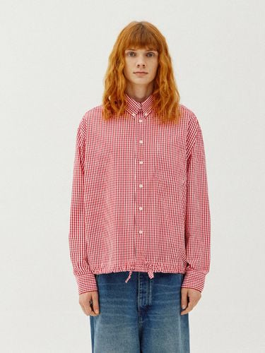 Checkered Crop Shirt_Red - V2 - Modalova