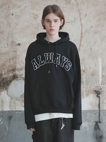 All Over Hoodie [Black] - WAAR FOR MEN - Modalova