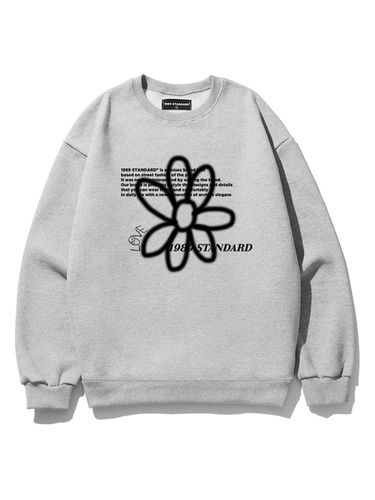 BW Flower Sweatshirt [4colors] - 1989STANDARD - Modalova