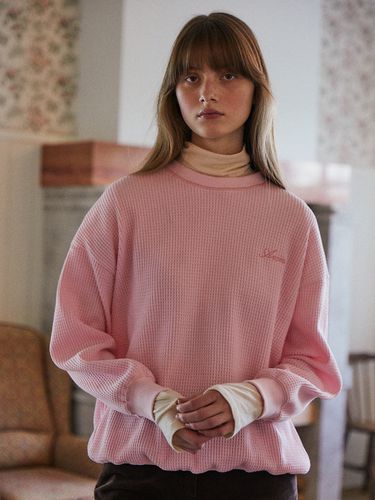 Croffle Line Sweatshirt - Pink - AVAM HOME - Modalova