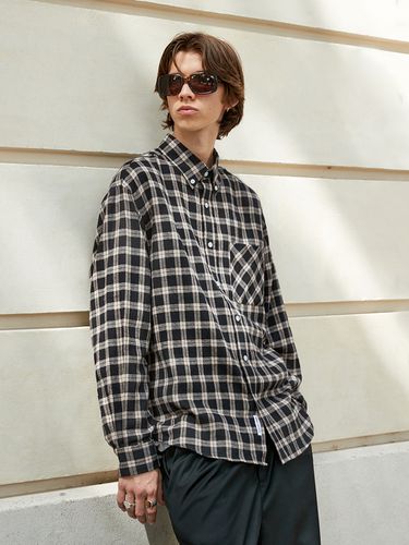 Oversized Saint Tartan Check Shirt _ - MINIMAL PROJECT - Modalova