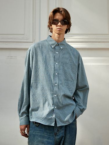 Oversized Karen Check Shirt _ 3 Colors - MINIMAL PROJECT - Modalova