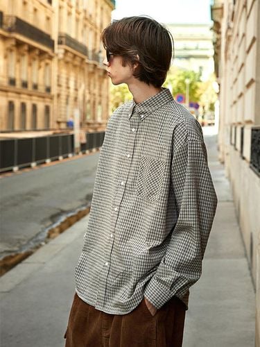 Oversized Karen Check Shirt W _ 3 Colors - MINIMAL PROJECT - Modalova