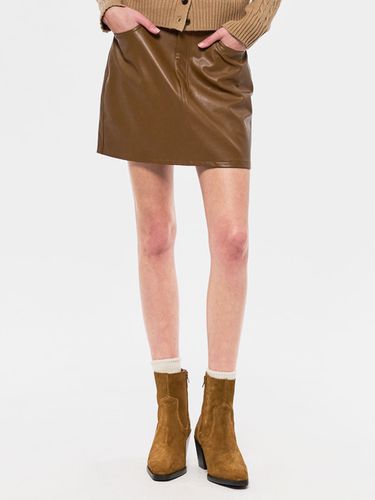 New Classic Eco Leather Skirt - GENERAL IDEA - Modalova