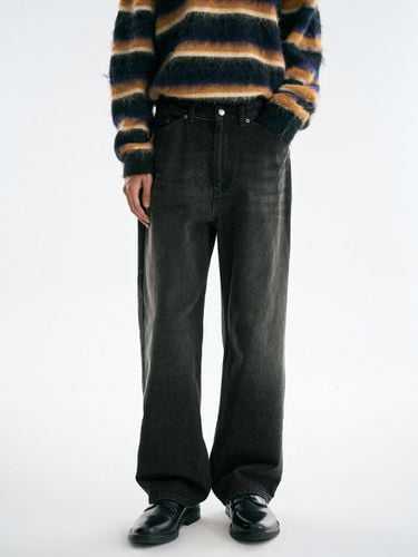 Dusty Washed Wide Denim Pants _ - THE KNIT COMPANY - Modalova