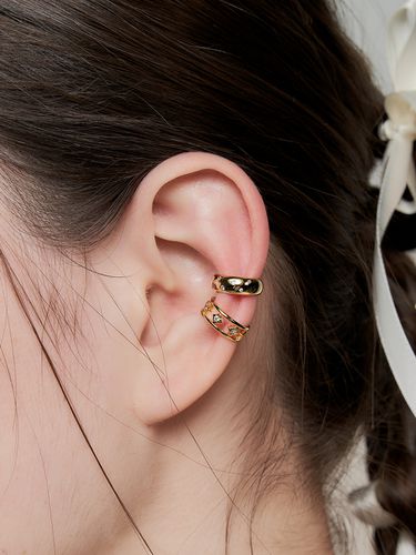 Clover Ear Cuff Set - Hei - Modalova