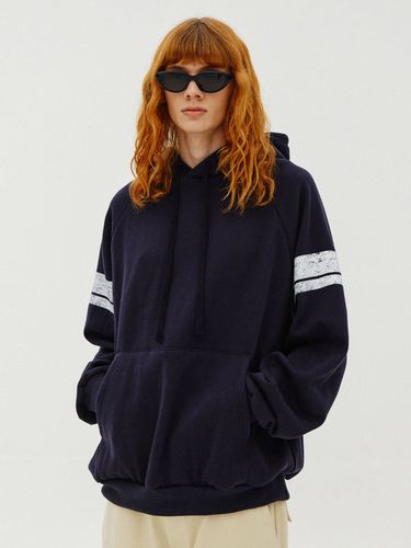 Box Varsity Hoodie_Navy - V2 - Modalova