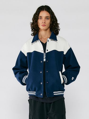 Western Combi Varsity Jacket - Navy - SEARCH410 - Modalova