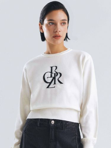 Symbol Logo Crop Knit - CITYBREEZE - Modalova