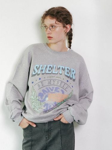 Shelter Graphic Sweatshirt_L/Grey - RAIVE - Modalova