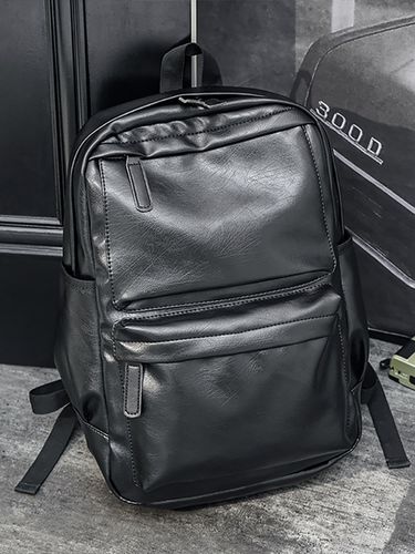 Just Bag Compact Stitch Leather Backpack_Black - LOOKING4U - Modalova