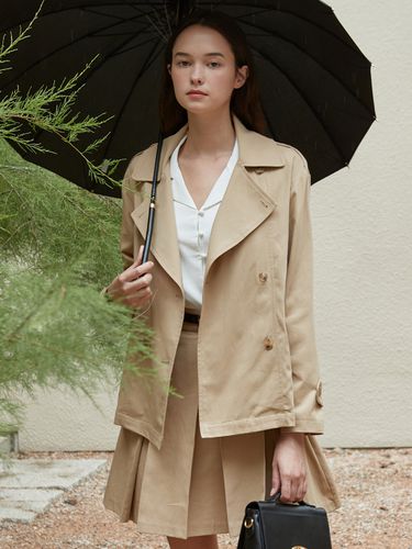 Set-Up] Half Trench Jacket + Trench Skirt - JOORTI - Modalova