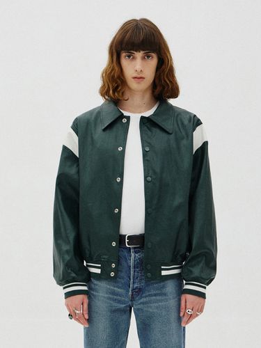 Vintage Varsity Jacket_Green - V2 - Modalova