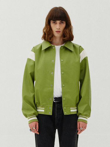 Vintage Varsity Jacket_Light Green - V2 - Modalova