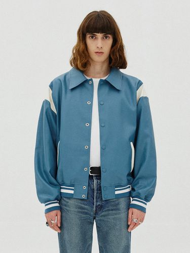 Vintage Varsity Jacket_Sky Blue - V2 - Modalova