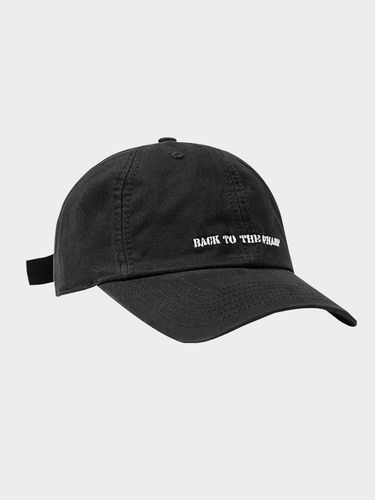 On The Moment Lettering Cotton Logo Ball Cap C1 - LOOKING4U - Modalova