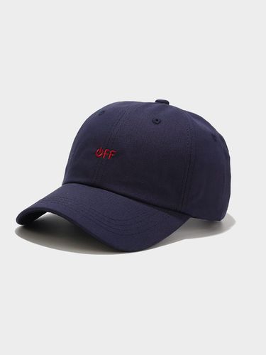 The Cap Off Cotton Logo Ball Cap C2_Navy - LOOKING4U - Modalova