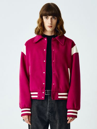 Wool Varsity Jacket_Purple - V2 - Modalova