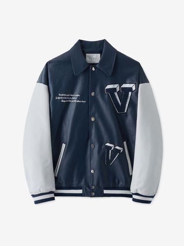 Varsity Jacket_Navy - V2 - Modalova