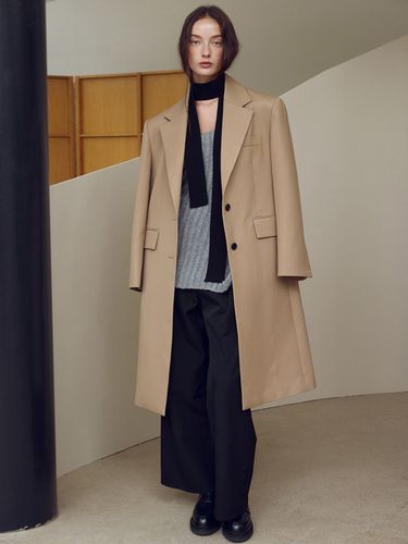 Tone Wool Coat - BLOSSOM H COMPANY - Modalova