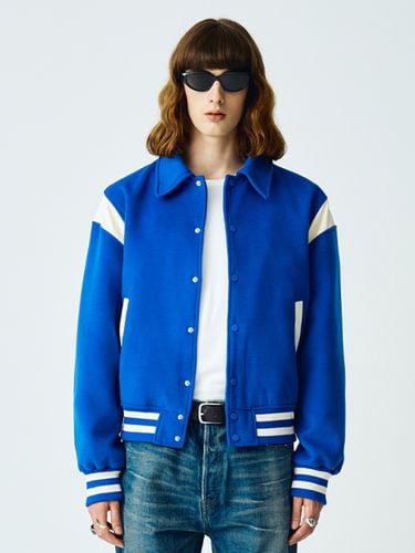 Wool Varsity Jacket_Blue - V2 - Modalova