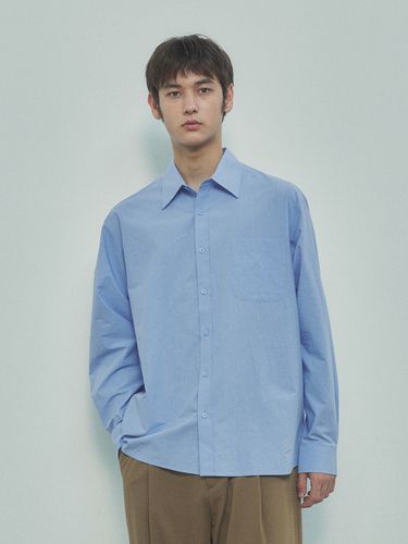 Washed Color Shirt _ Sky Blue - HALBKREIS LAYOUT - Modalova