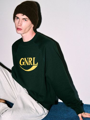 GNRL Raglan Sweatshirt - Green - GENERAL IDEA - Modalova