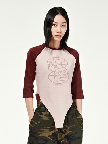 SC Raglan Long Pullover [Pink] - PIECEMAKER - Modalova