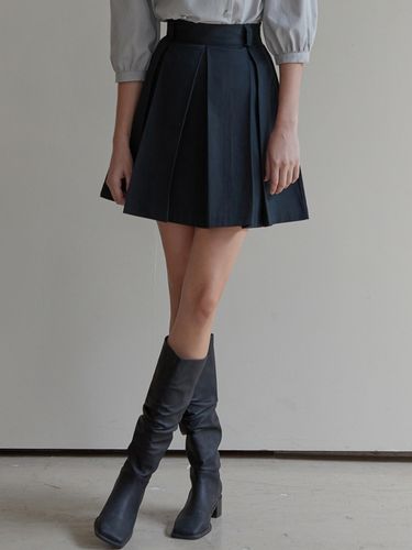 Trench Skirt - Navy - JOORTI - Modalova