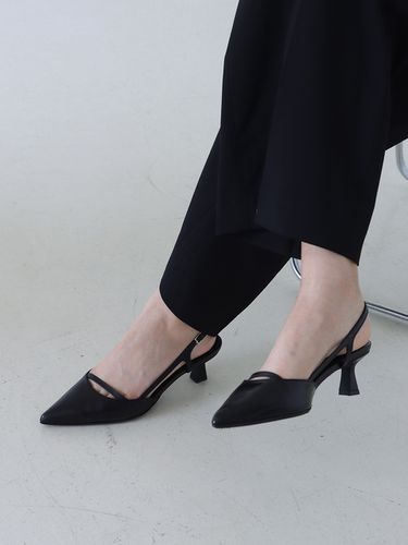 Line Slingback Shoes_Black - MOL:pin - Modalova