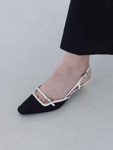 Jain Slingback Shoes_Combi - MOL:pin - Modalova