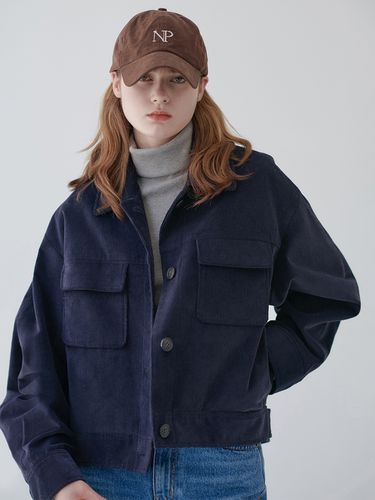 FN Corduroy Crop Jacket - NILBY P - Modalova