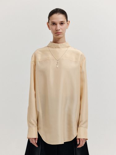 XEVIS Reversed Shirt - Beige - EENK - Modalova