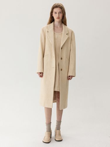 Buttoned Single Coat - KINDERSALMON - Modalova