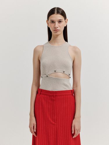 XEPORA Separable Sleeveless Ribbed Top - EENK - Modalova