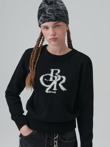 Lambswool Symbol Logo Knit_Black - CITYBREEZE - Modalova