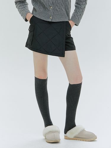 Out Pocket Detail Quilted Padded Skort - HACIE - Modalova