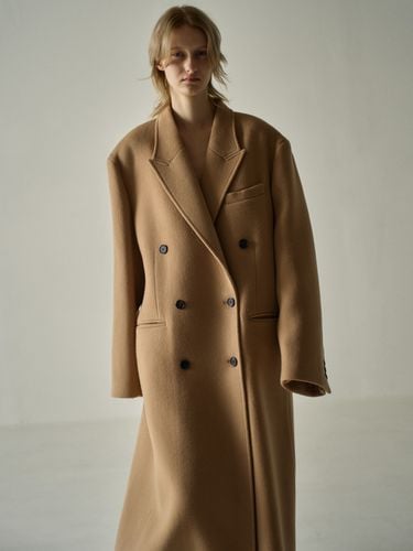 Cashmere Double Coat - FACADE PATTERN - Modalova