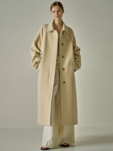 Cashmere Balmacaan Coat - FACADE PATTERN - Modalova