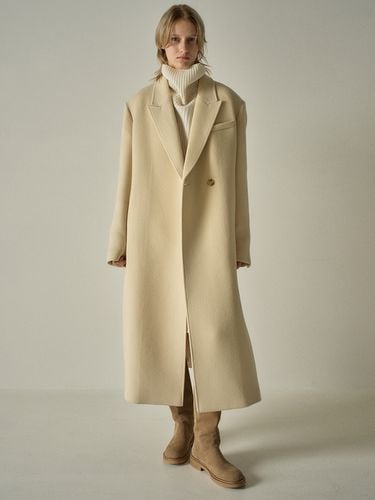 Cashmere Belted Coat - FACADE PATTERN - Modalova