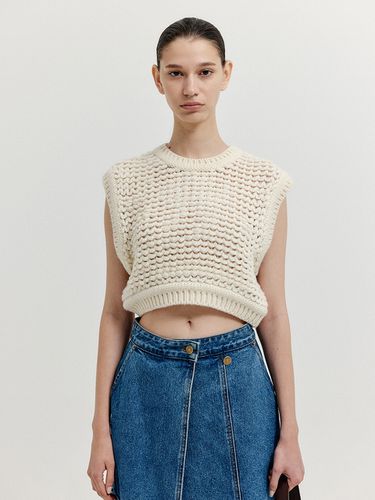 XIKI Cropped Knit Vest - EENK - Modalova