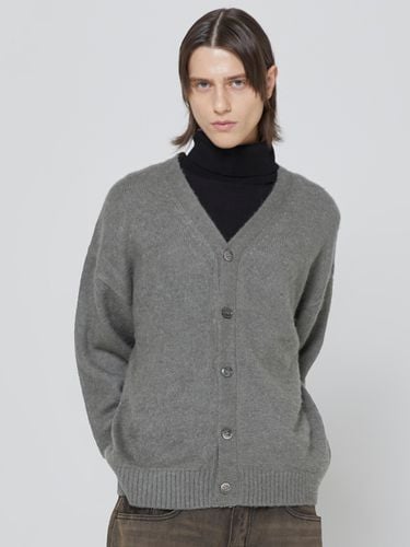 New Crown Mohair Cardigan (Gray) - Millo Archive - Modalova