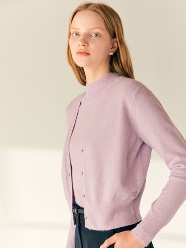 V-neck Fine Wool Cardigan + Mock Neck Sweater - BAU by Bride And You - Modalova